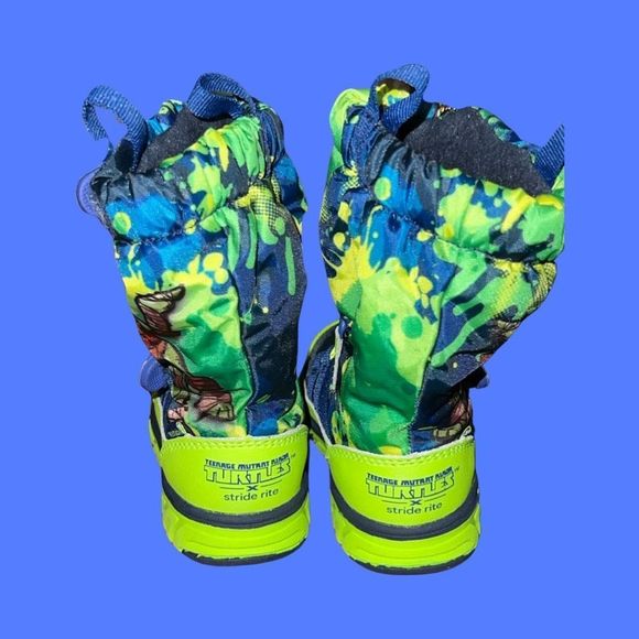 Stride Rite Made2Play TMNT Toddler Infant Sneaker Snow Boot Size 5 W - Picture 3 of 6